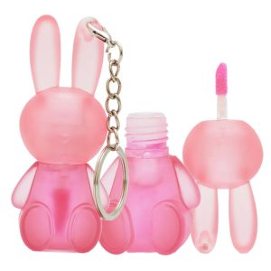 Chaveiro Coelho com Aplicador de Gloss