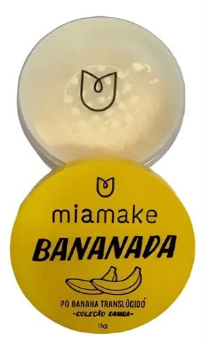 Pó Banana Translúcido Bananada MiaMake