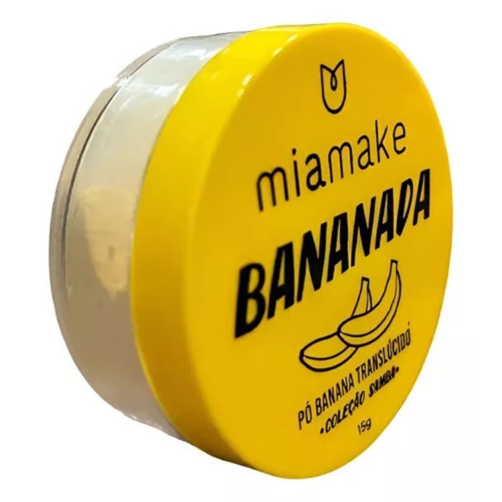 Pó Banana Translúcido Bananada MiaMake - Imagem 3