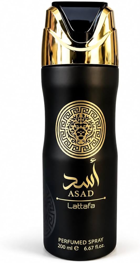 Asad Lattafa Perfumed Spray Desodorante Corporal – 200 ml