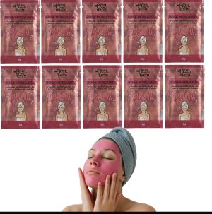Kit 10x Máscara Facial Peel Off Rosa Mosqueta Bem Me Quero – 8g Cada
