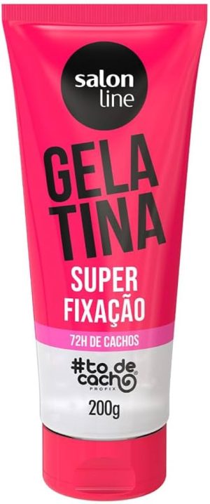 GELATINA SALON LINE #TODECACHO SUPER FIXAÇÃO 200G - 72H DE CACHOS