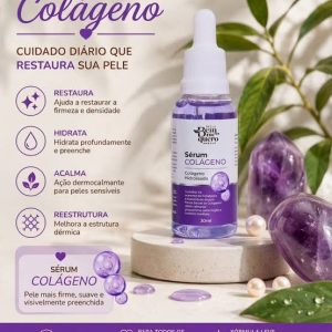 Sérum Colágeno Bella Bem Me Quero Makeup 30ml.