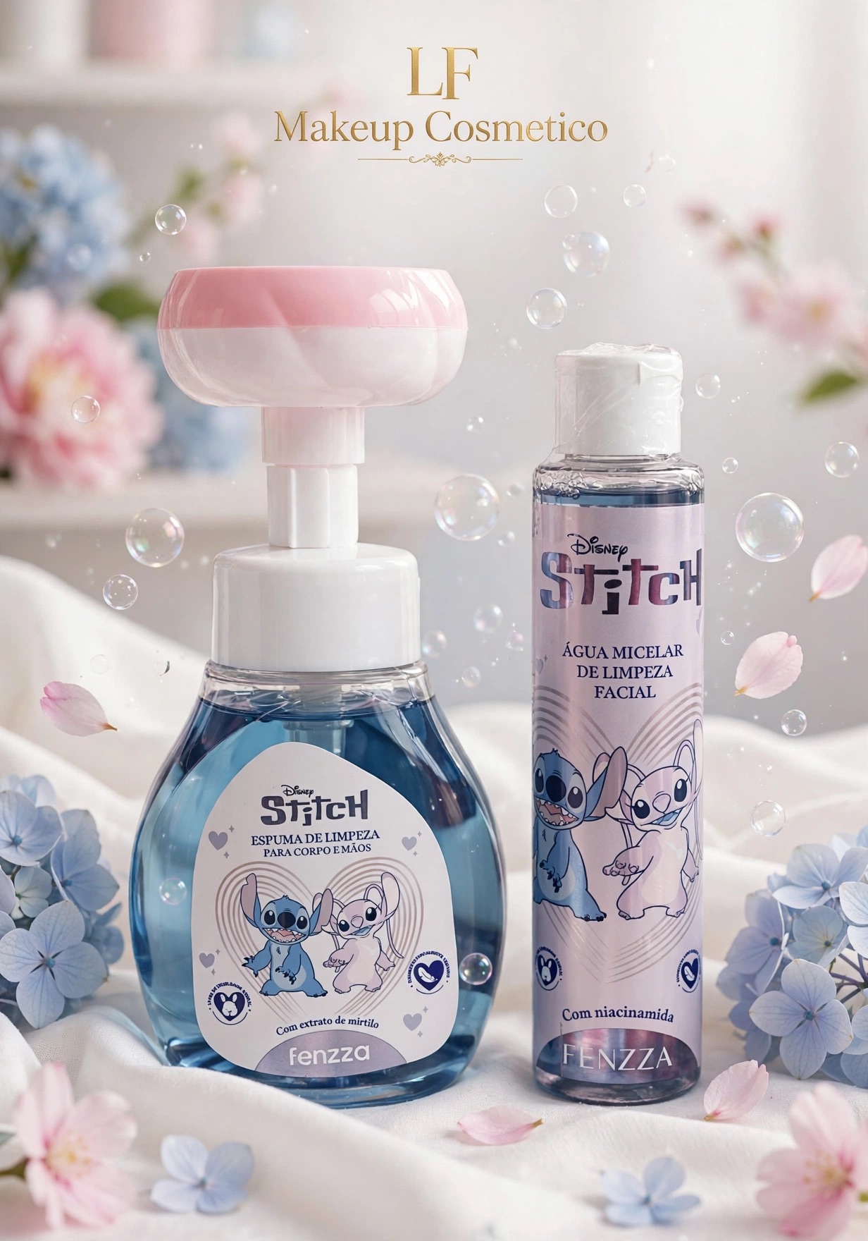 KIT STITCH & ANGEL - FENZZA - EDIÇÃO LIMITADA