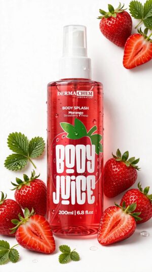 BODY SPLASH BODY JUICE MORANGO - DERMA CHEM 200ML