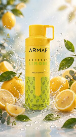 ARMAF ODYSSEY LIMONI FRESH EDITION PERFUME BODYSPRAY 200ML - ORIGINAL