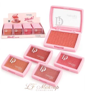 PÓ COMPACTO MATTE FEBELLA MAKEUP - ACABAMENTO AVELUDADO - COBERTURA MÉDIA