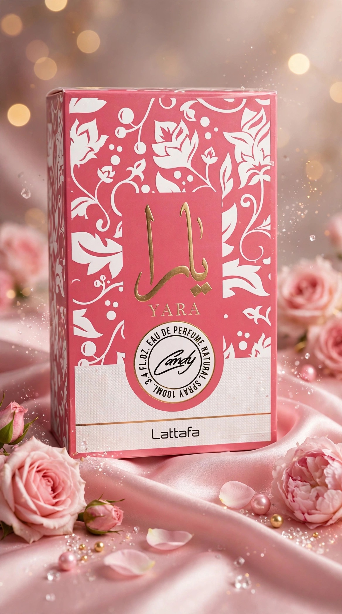 YARA CANDY 100ML - LATTAFA - EAU DE PARFUM - ORIGINAL LACRADO