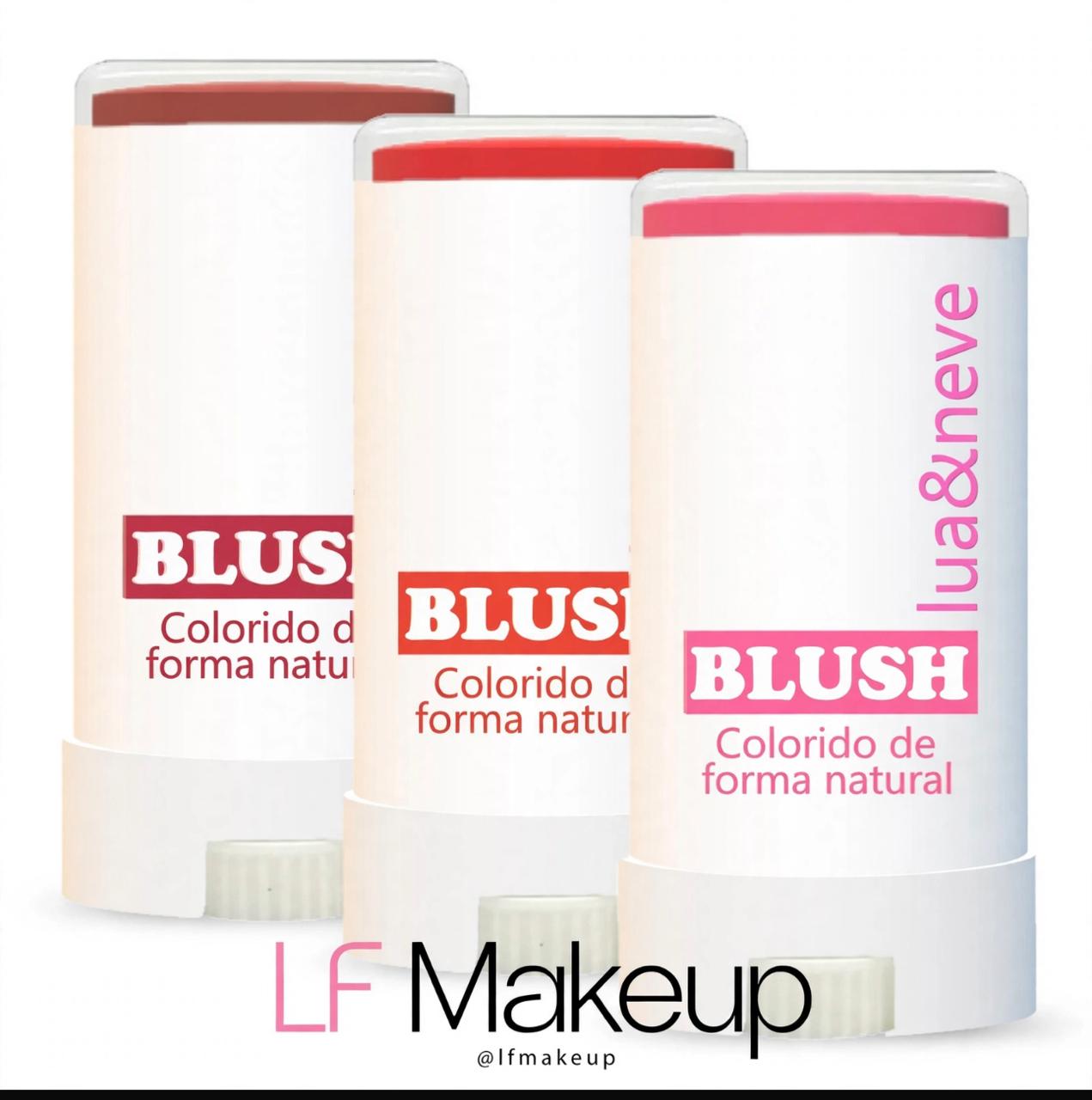 BLUSH EM BASTÃO LUA & NEVE