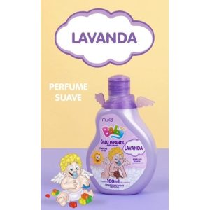 Óleo Infantil Muriel Baby Lavanda 100ml - 100ml de Carinho e Tranquilidade