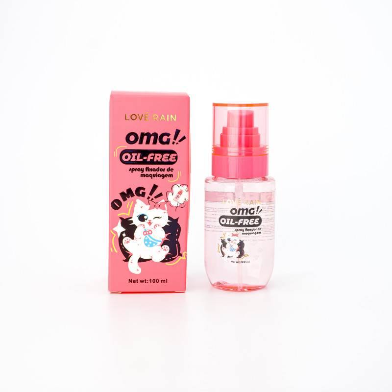 SPRAY FIXADOR DE MAQUIAGEM OMG! OIL-FREE - LOVÉ RAIN